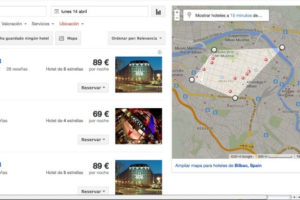 mapas de google hotel finnder