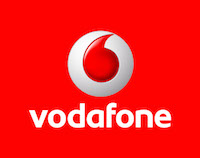 Logo Vodafone Rojo 200