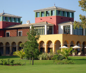 Edificio del Hotel Isla Canela Golf