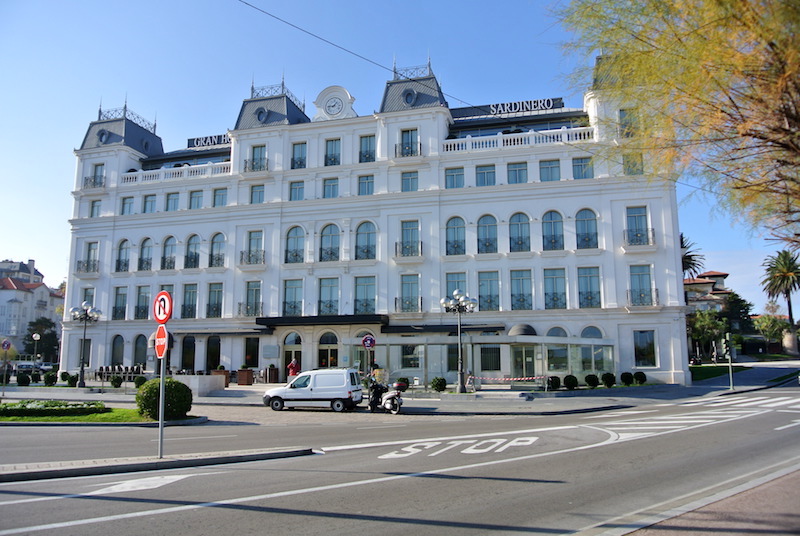 El Gran Hotel Sardinero, en Santander, un clásico.