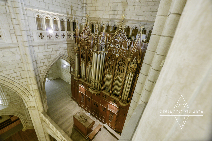 El órgano de la Catedral de Santa María.
