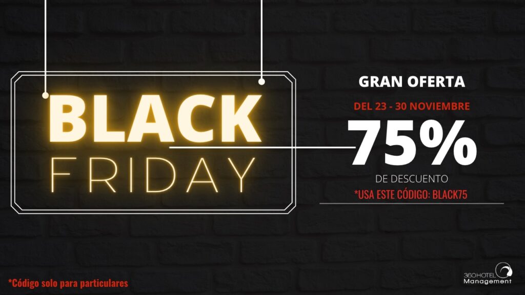 Black Friday 75 360 Hotel Management 1280