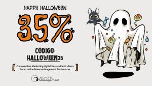 Promo Halloween 35% descuento en Cursos de Revenue Management y Marketing Hoteles